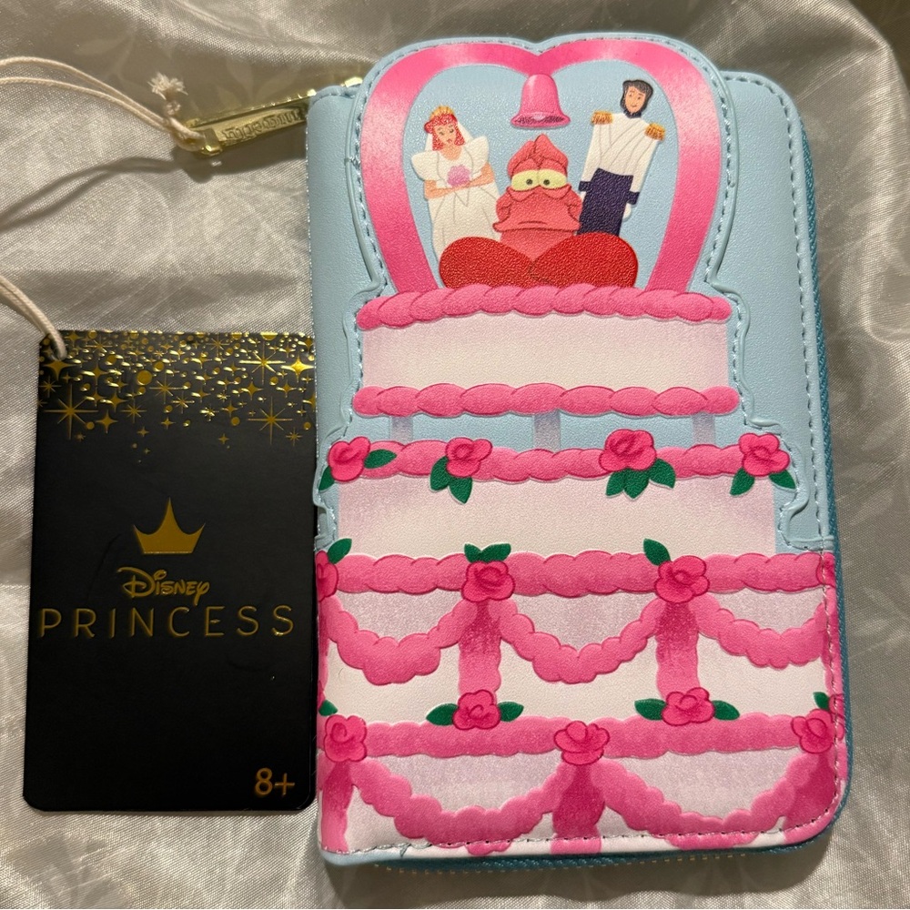 🔥🔥Disney Loungefly Little Mermaid Wallet